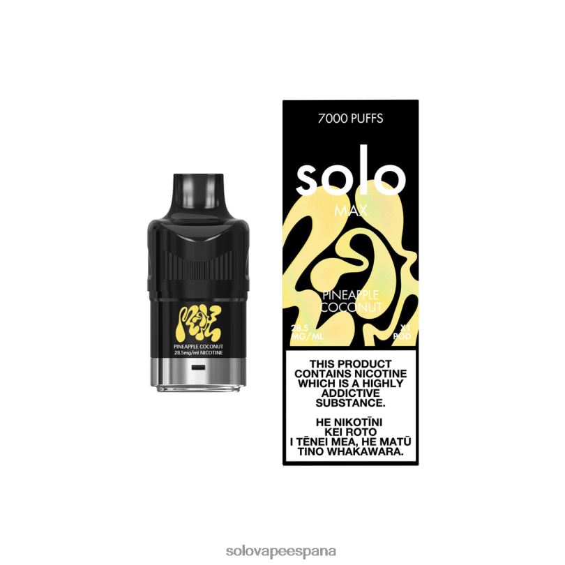 Solo Vape Madrid - Solo MAX vaina coco piña R0L2075