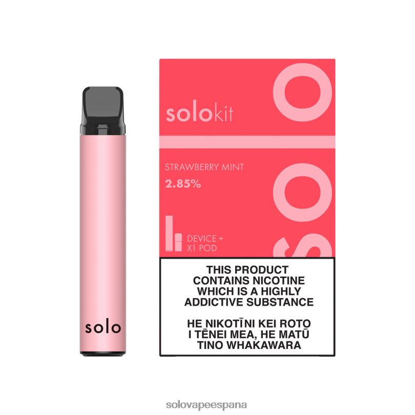 Pods Vape Solo - Solo kit de cápsulas menta fresa R0L2041