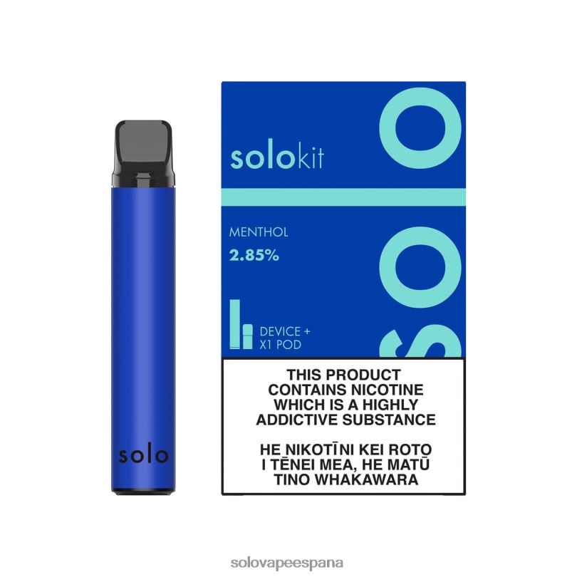 Solo Vape España - Solo kit de cápsulas mentol R0L2047