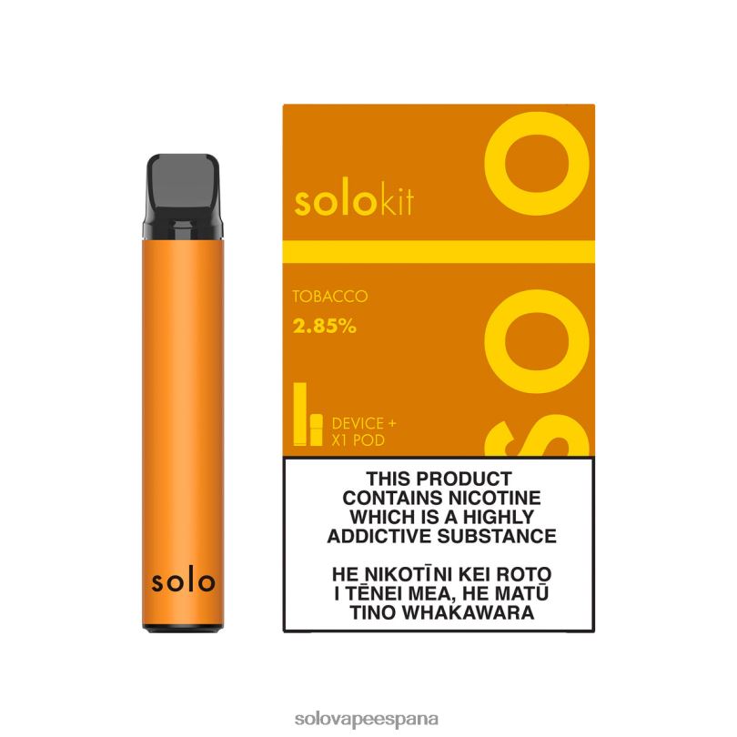 Solo Vape Madrid - Solo kit de cápsulas tabaco R0L2048