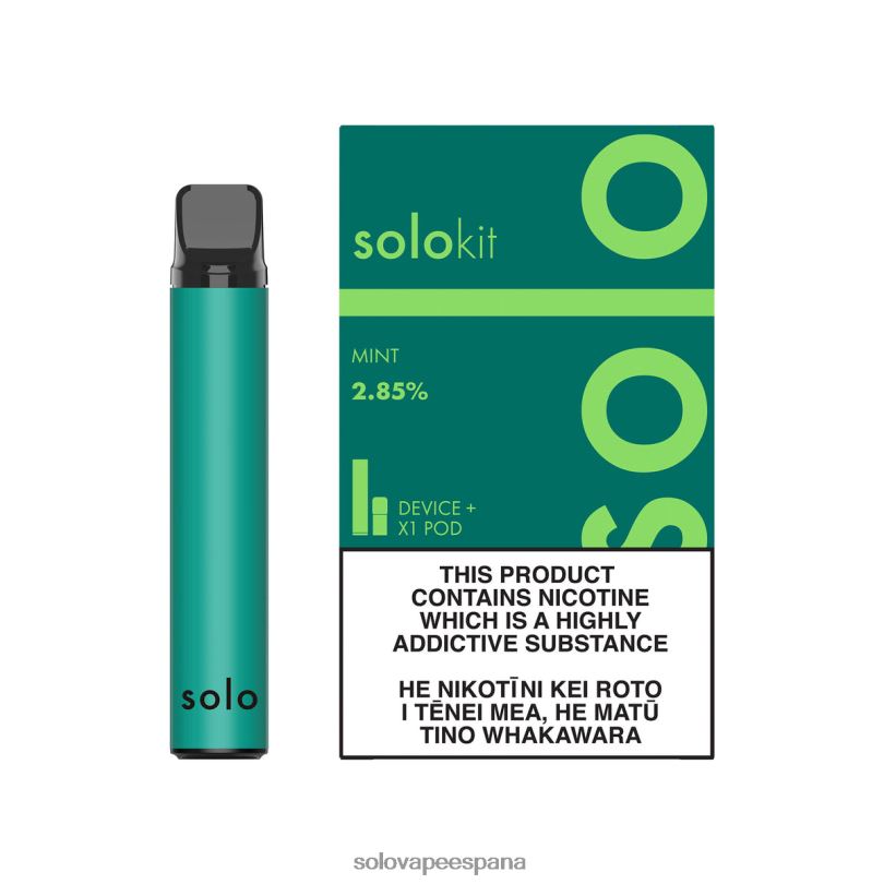 Solo Vape Review - Solo kit de cápsulas menta R0L2046