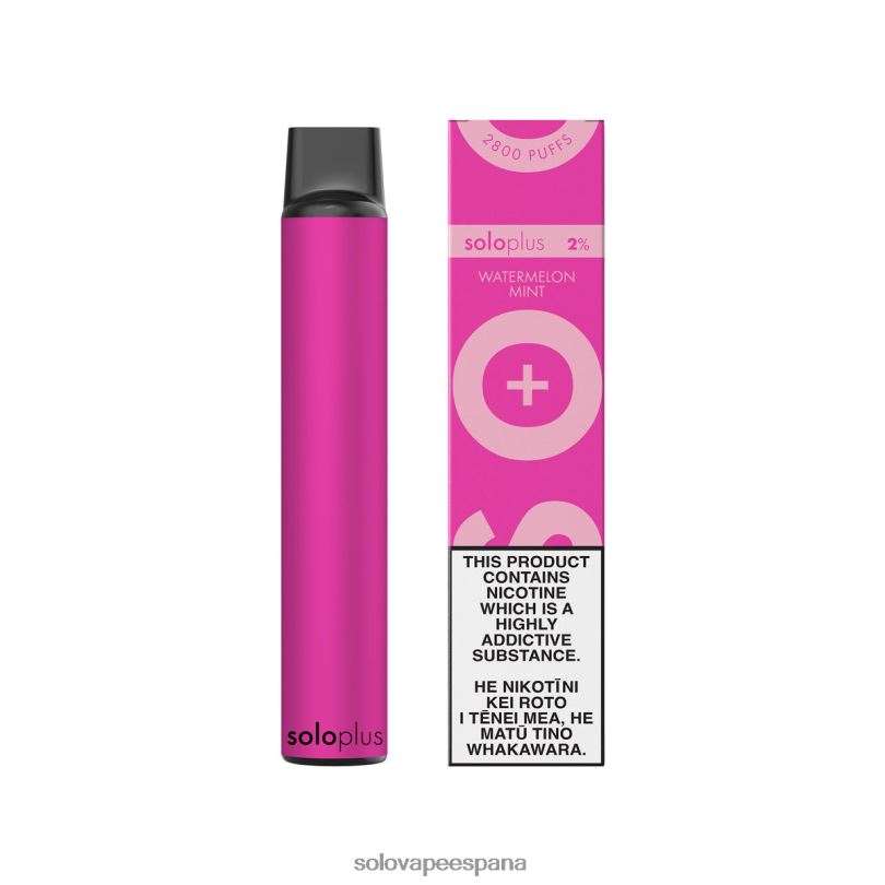 Solo Vape Review - Solo Plus vaporizador desechable sandia menta R0L2028