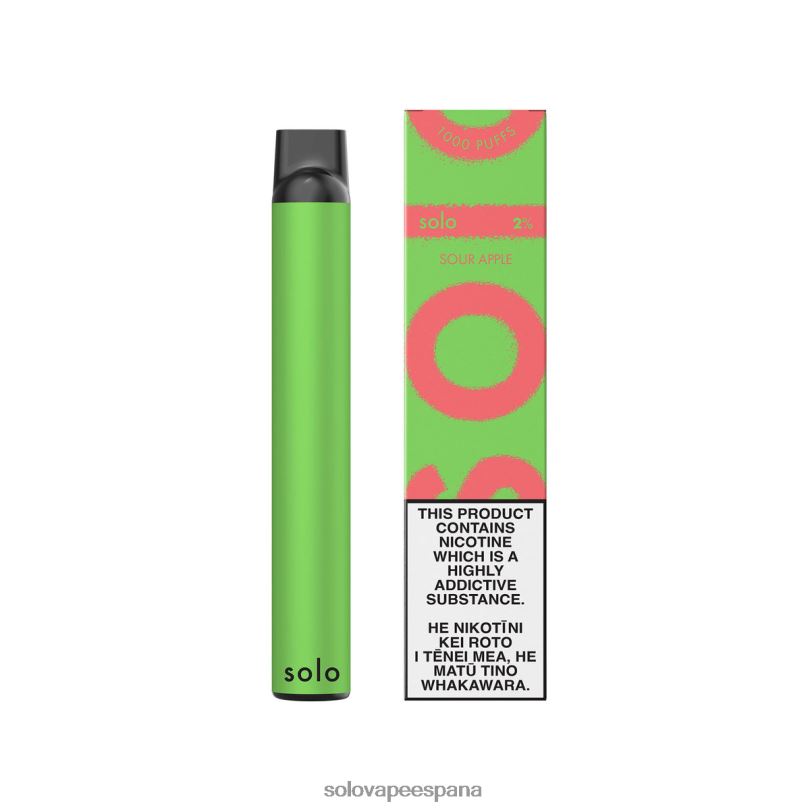 Pods Vape Solo - Solo vaporizador desechable manzana agria R0L205