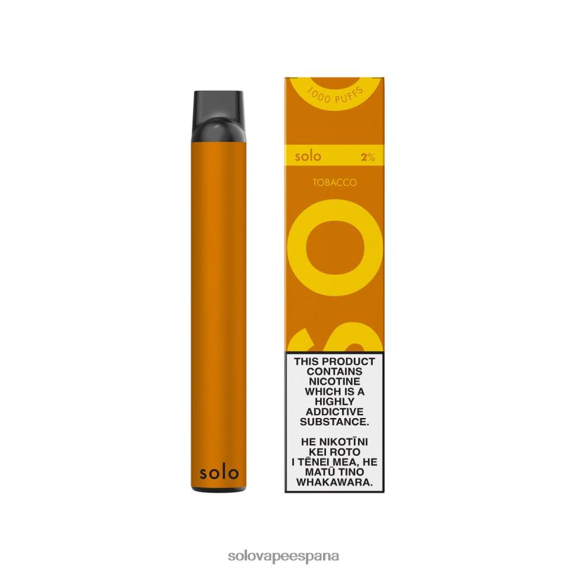 Solo Vape Disposable - Solo vaporizador desechable tabaco R0L2017