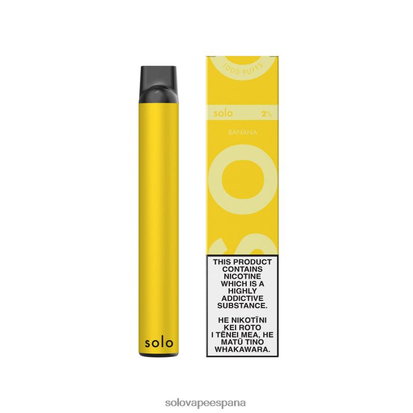 Solo Vape España - Solo vaporizador desechable banana R0L2011