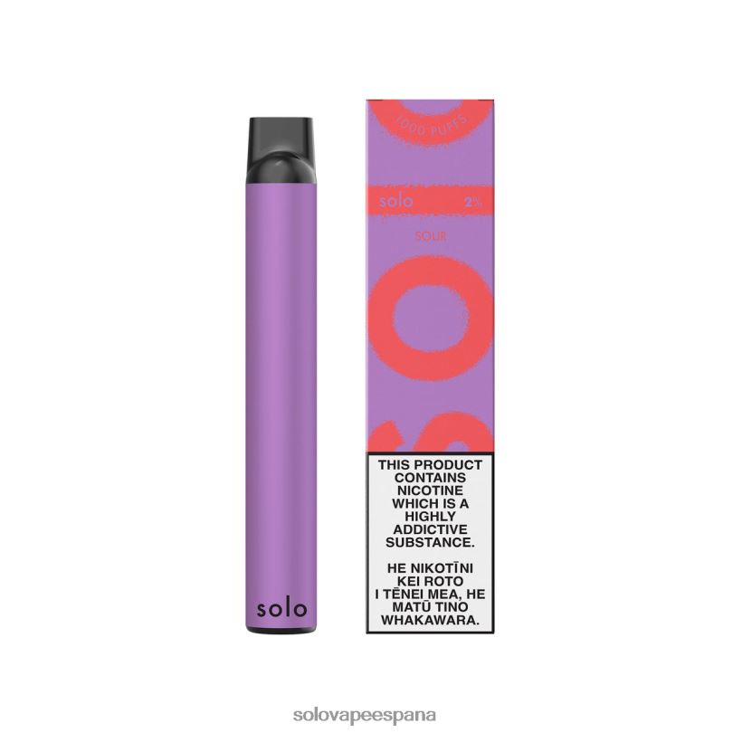 Solo Vape Madrid - Solo vaporizador desechable agrio R0L203
