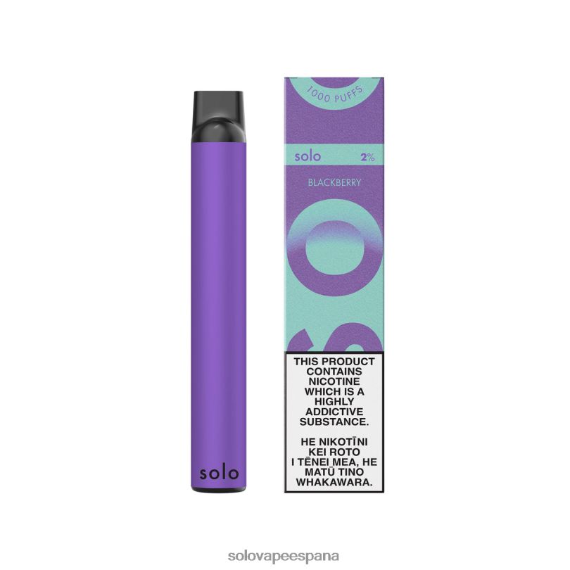 Solo Vape Preço - Solo colección paraíso vape desechable zarzamora R0L2022