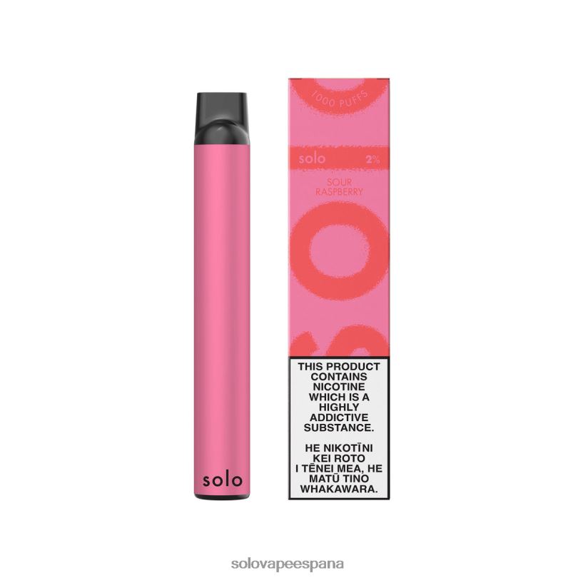 Solo Vape Preço - Solo vaporizador desechable frambuesa agria R0L2013