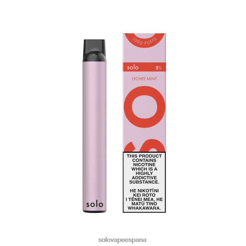 Vape Solo Flavours - Solo vaporizador desechable menta lichi R0L209