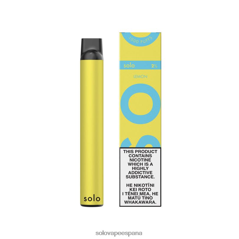 Vape Solo Sabores - Solo vaporizador desechable limón R0L2015
